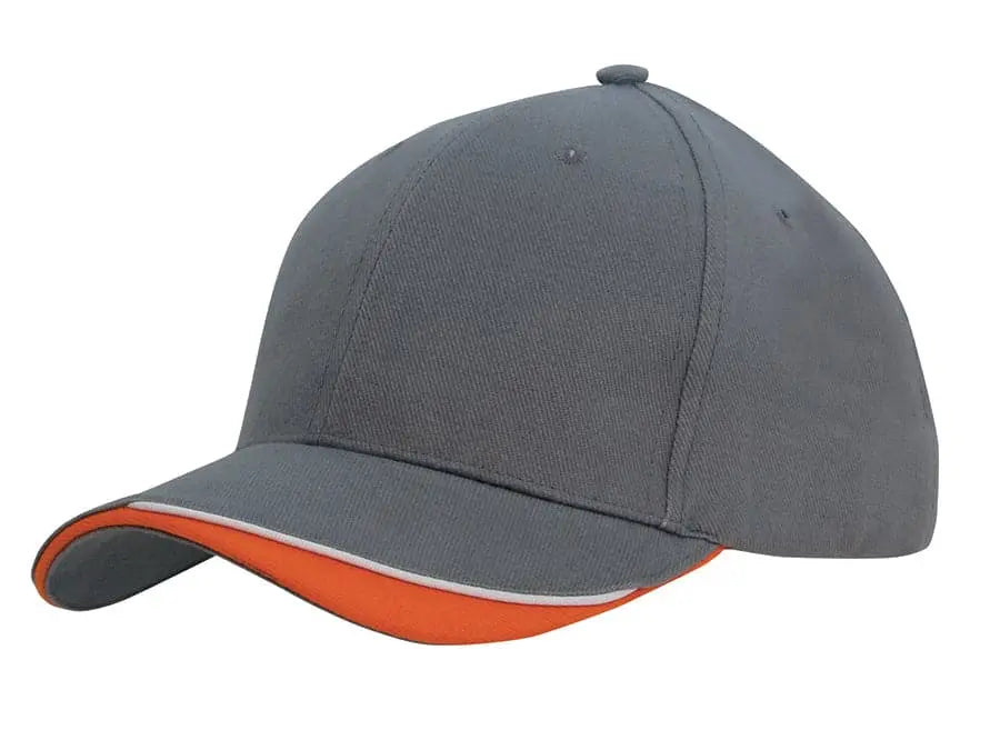 Headwear Bhc Cap With Indent & Sandwich 4167 X12 - City Workwear